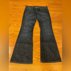 Citizens Of Humanity Womens Sz 30 Ingrid 002 Stretch Low Waist Flair Jeans